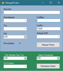 Modul Adaugare Rapida